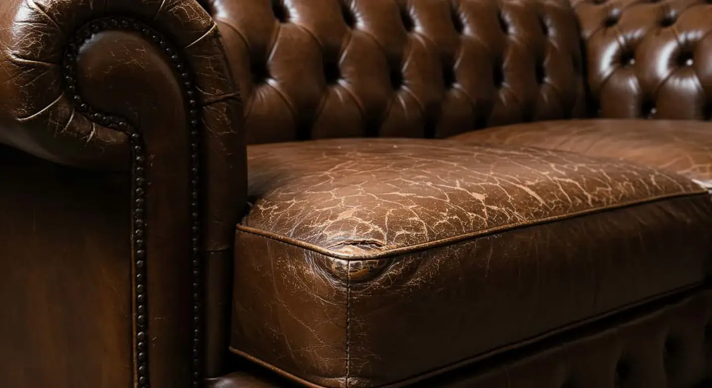Cracked Leather Sofa Repair in Delhi