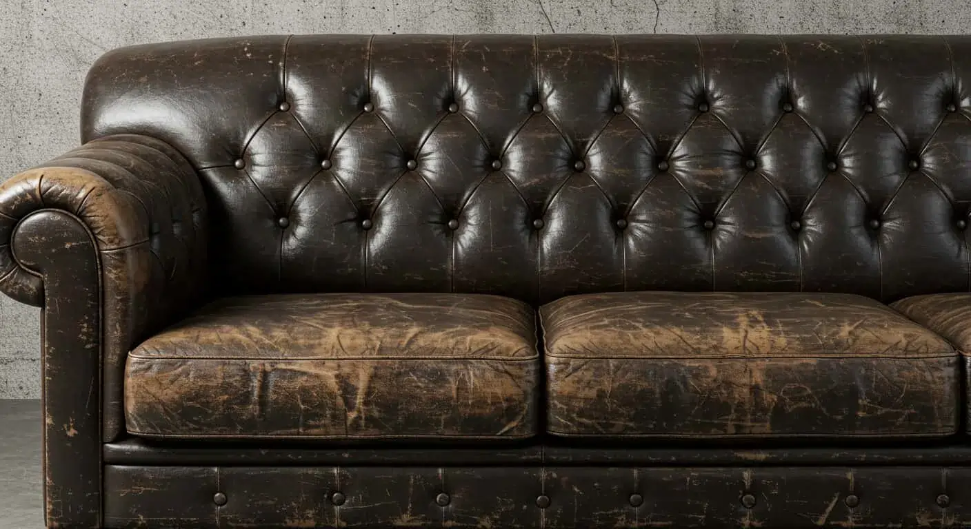 Leather Sofa Color Restoration in Delhi